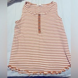 Jane & Delancey Ribbed tank top